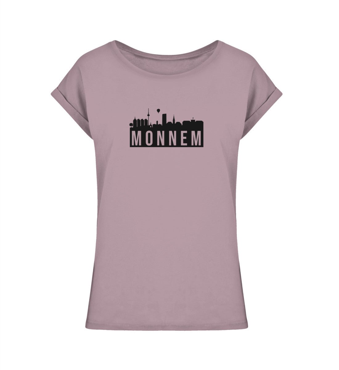 Monnem Skyline Damen Extended Shoulder Shirt - talejo