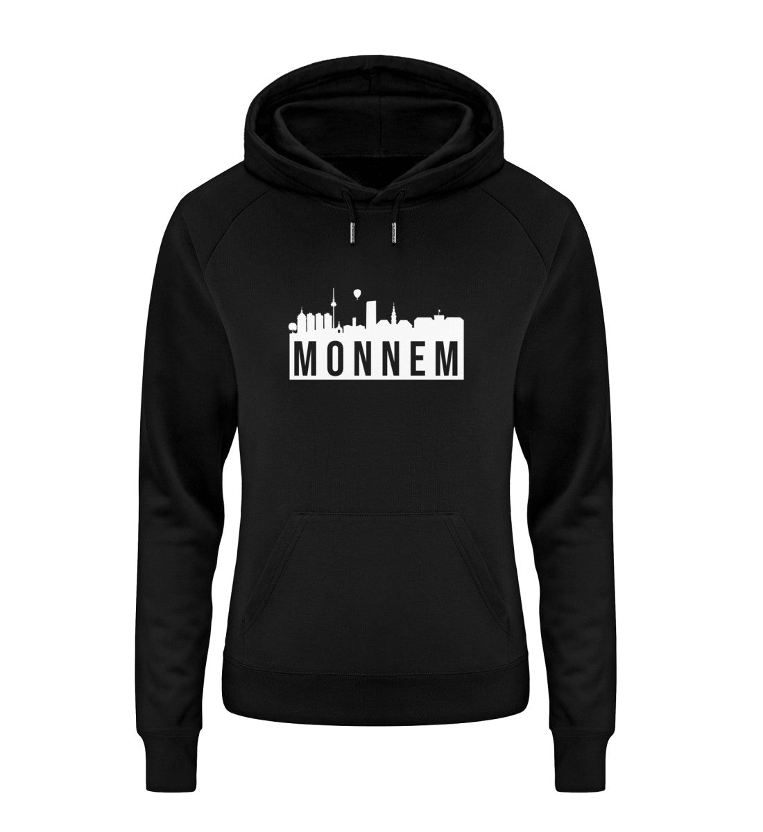 Monnem Skyline dark Damen Organic Hoodie - talejo