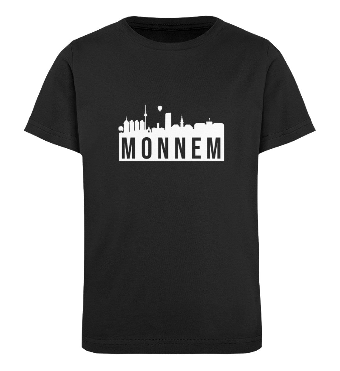 Monnem Skyline dark kids Organic Shirt - talejo