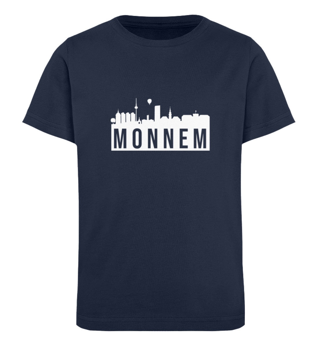 Monnem Skyline dark kids Organic Shirt - talejo