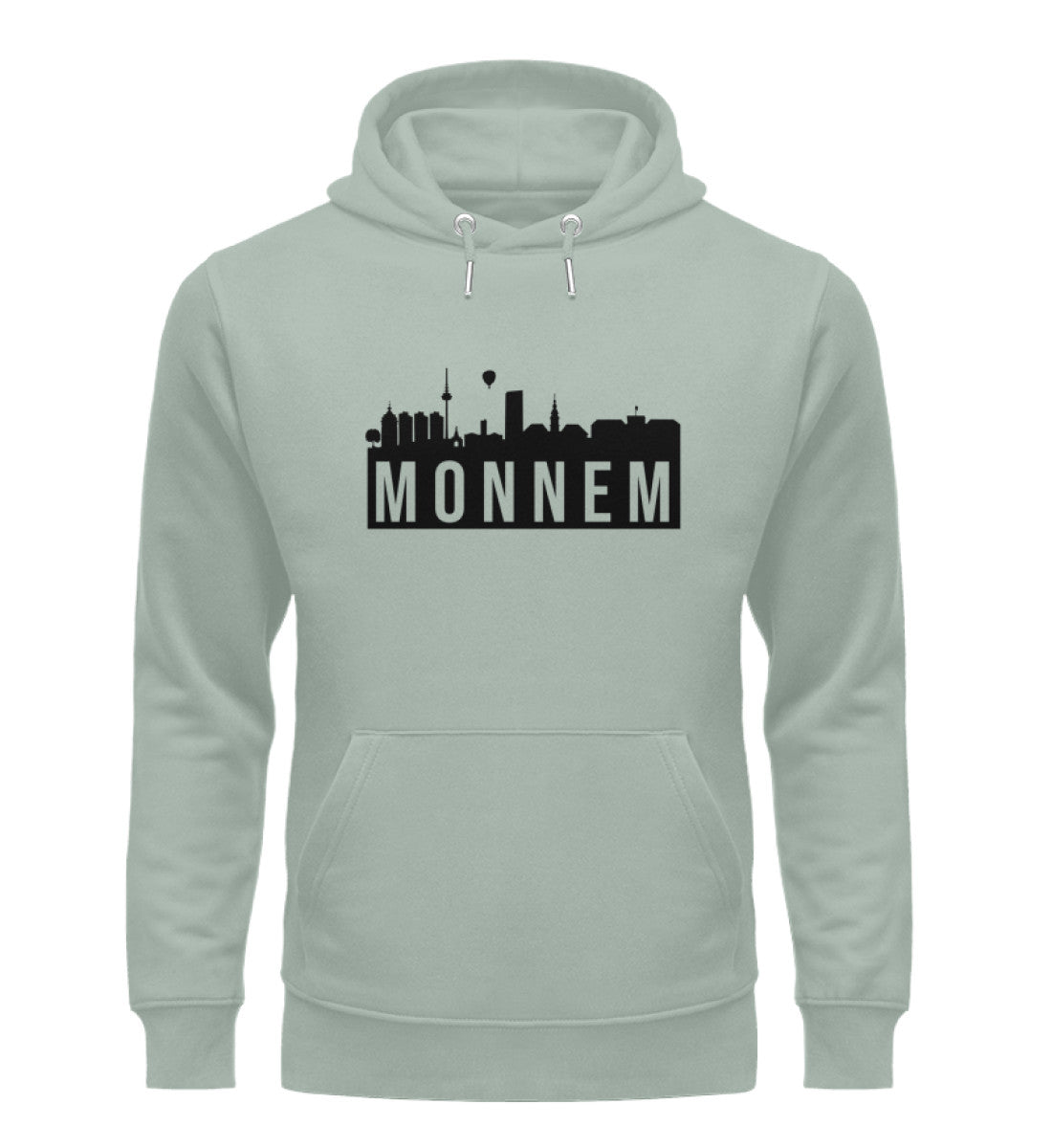 Monnem Skyline Herren Organic Hoodie - talejo