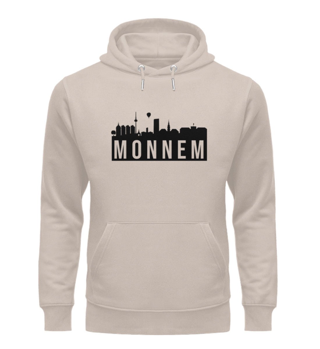 Monnem Skyline Herren Organic Hoodie - talejo