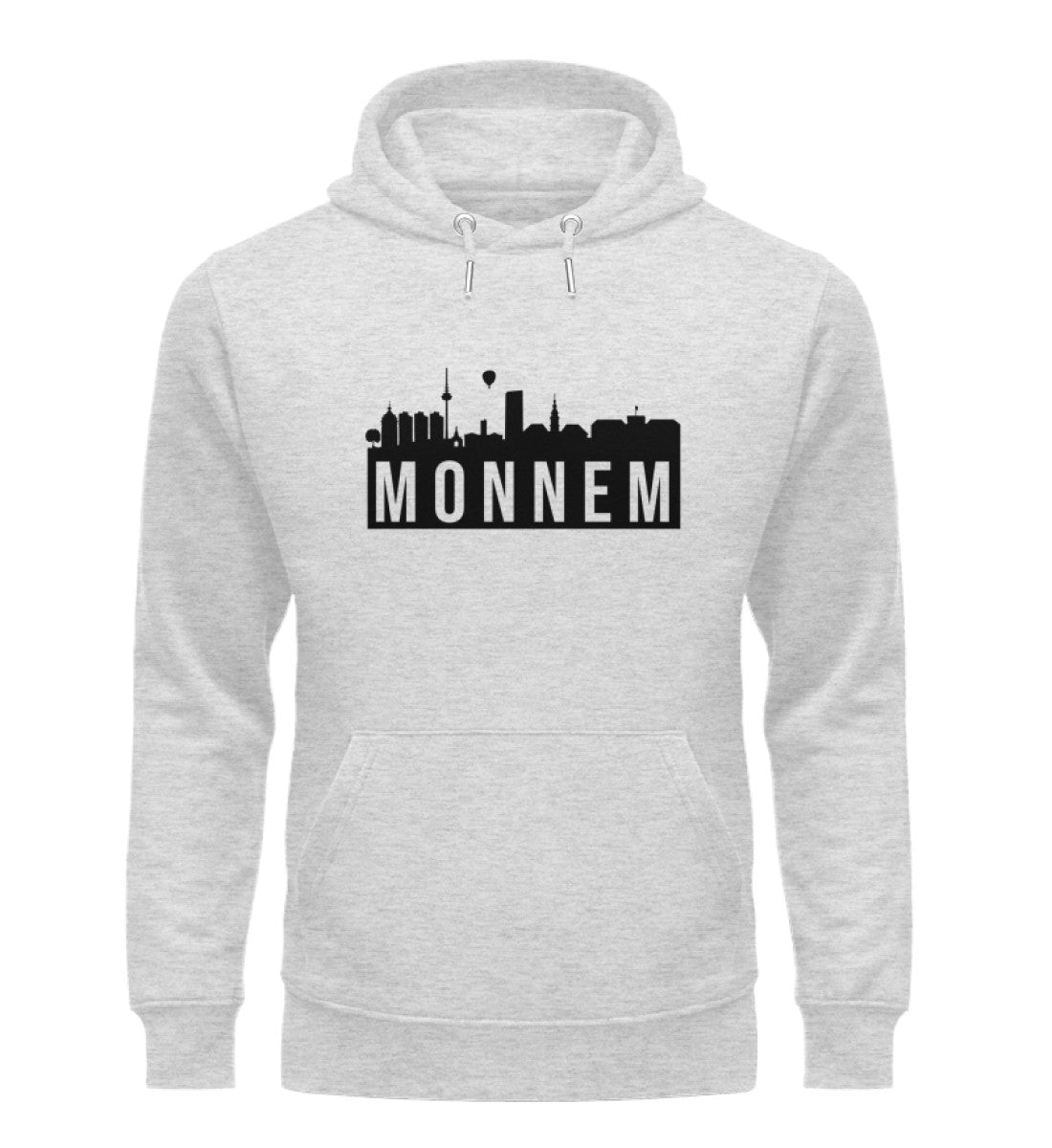 Monnem Skyline Herren Organic Hoodie - talejo