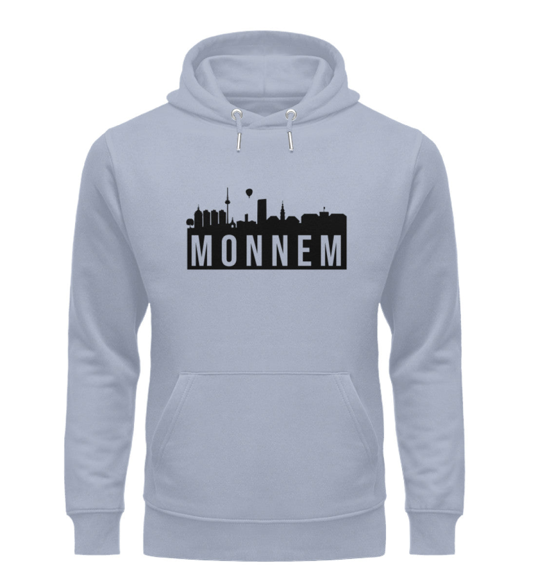 Monnem Skyline Herren Organic Hoodie - talejo