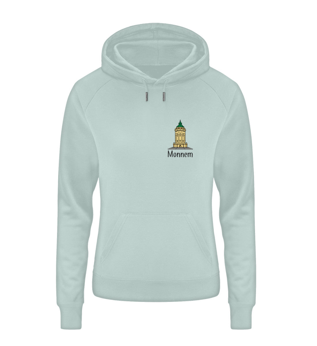 Monnem Wasserturm Damen Organic Hoodie - talejo