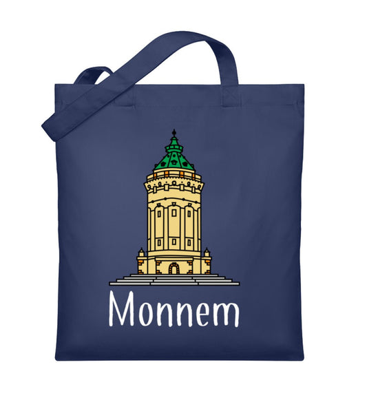 Monnem Wasserturm Organic Jutebeutel - talejo