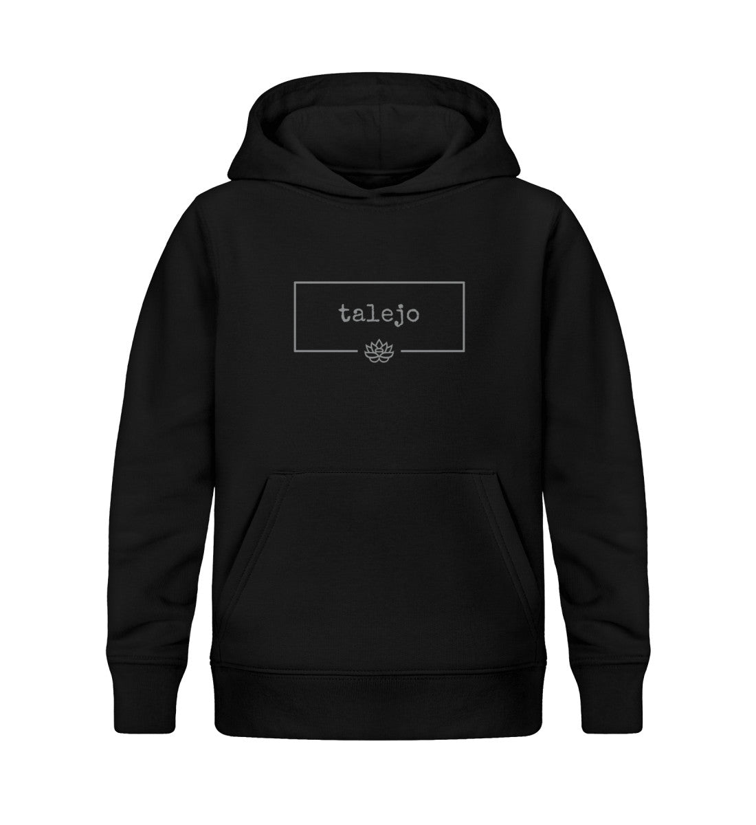 talejo dark Kids Organic Hoodie - talejo