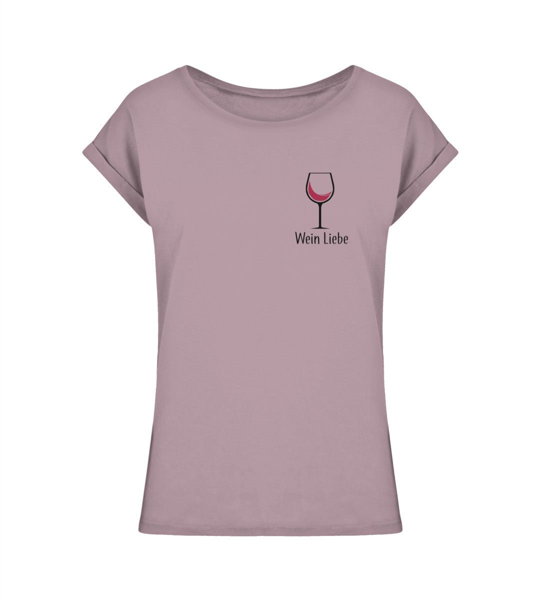 Wein Liebe Damen Extended Shoulder Shirt - talejo