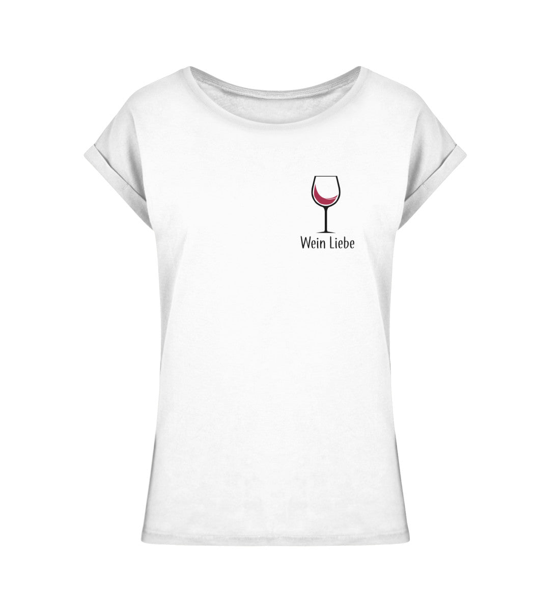 Wein Liebe Damen Extended Shoulder Shirt - talejo