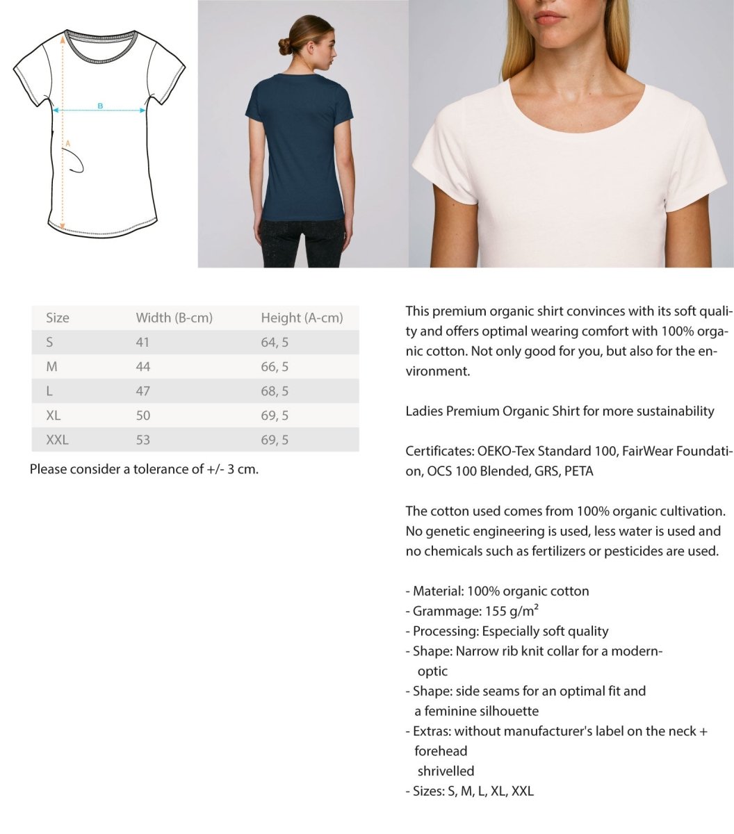 Wein Liebe Damen Organic Shirt - talejo