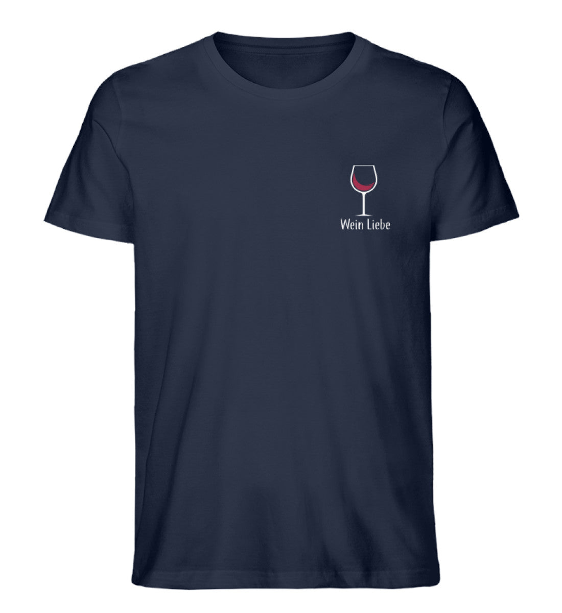 Wein Liebe dark Herren Organic Shirt - talejo